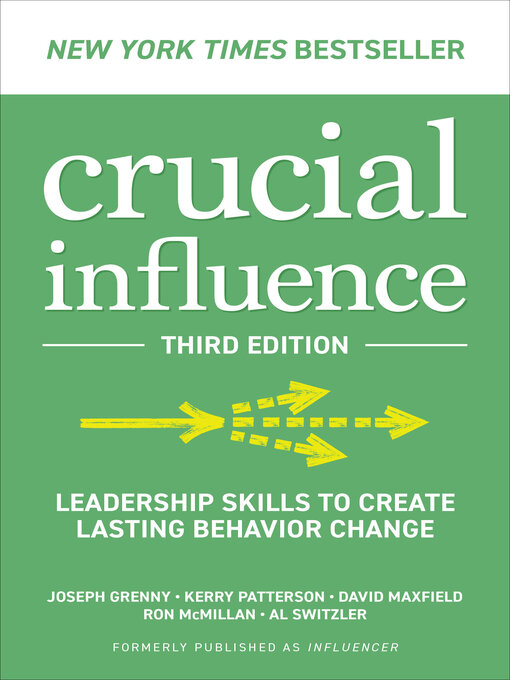 Title details for Crucial Influence by Joseph Grenny - Available